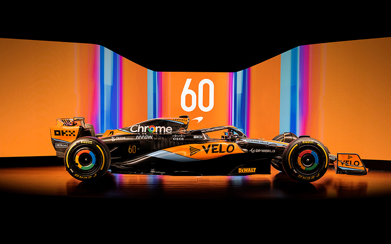 McLaren MCL60 car
