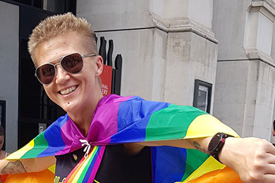 Natalia at Pride