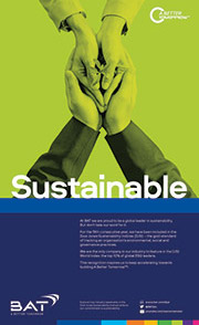 Sustainable advert