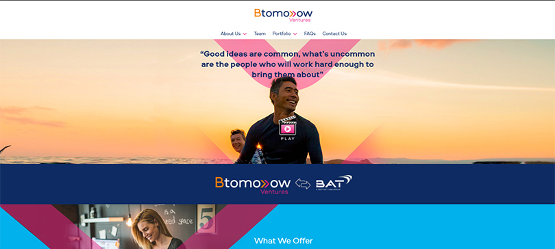 BTomorrowV website