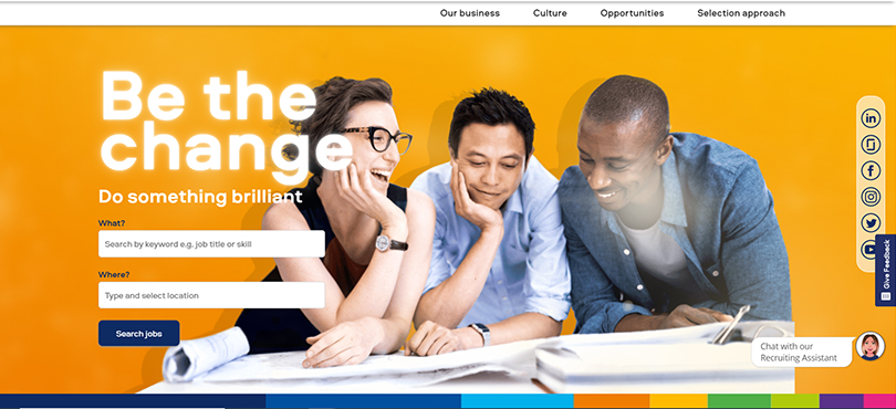 Careers website