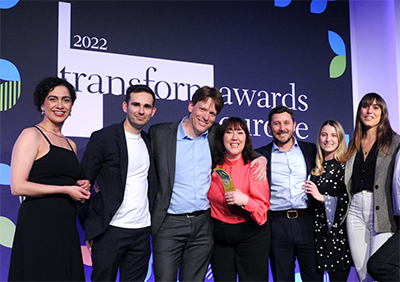 Transform award ceremony
