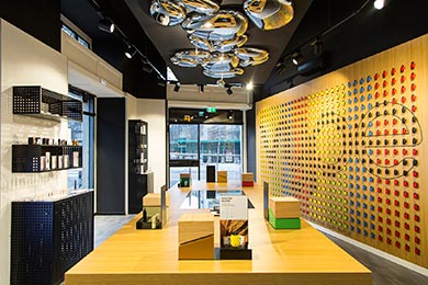 Opening the doors to a flagship store